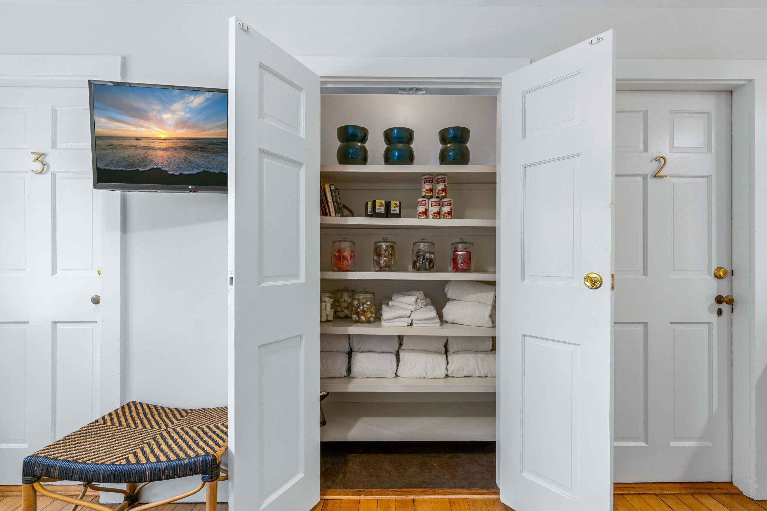 gathering space, private wing, personal touch, sundries